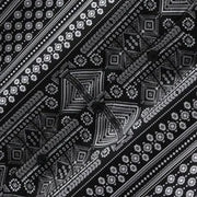 Black&White Structure Long Sleeve Shirt