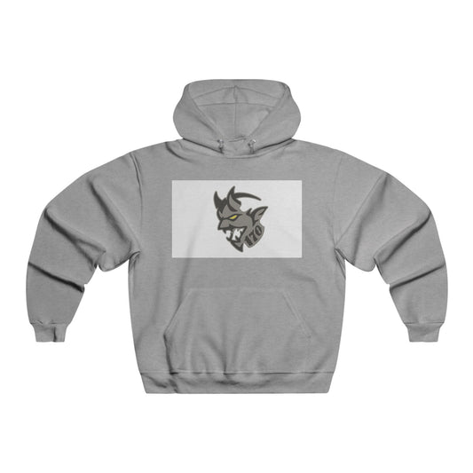 Men's NUBLEND® Hooded Sweatshirt with Graphic Design, Cozy Hoodie, Casual Wear, Gift for Him, Fall Fashion, Relaxed Style
