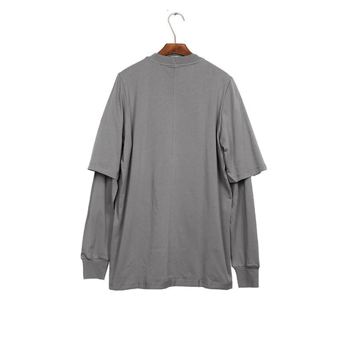 Dark Patch Slogan Two-piece Set Double-layer Hoodie